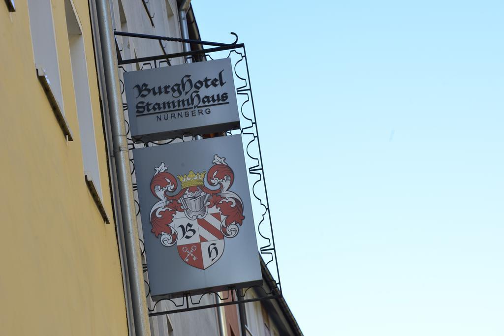 Burghotel Stammhaus Norimberga Esterno foto