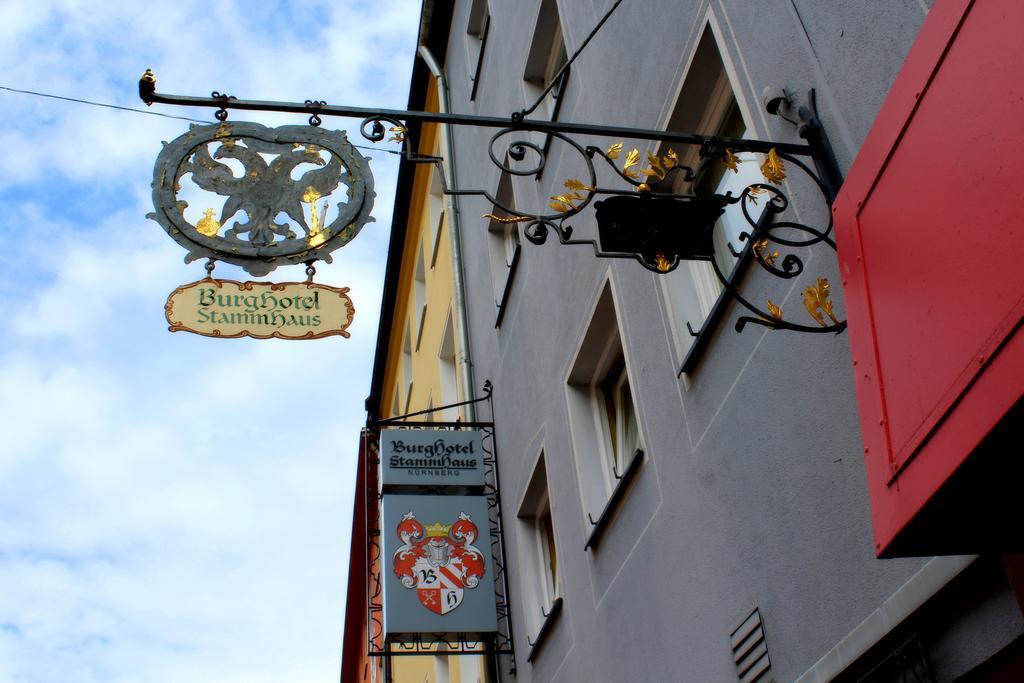 Burghotel Stammhaus Norimberga Esterno foto