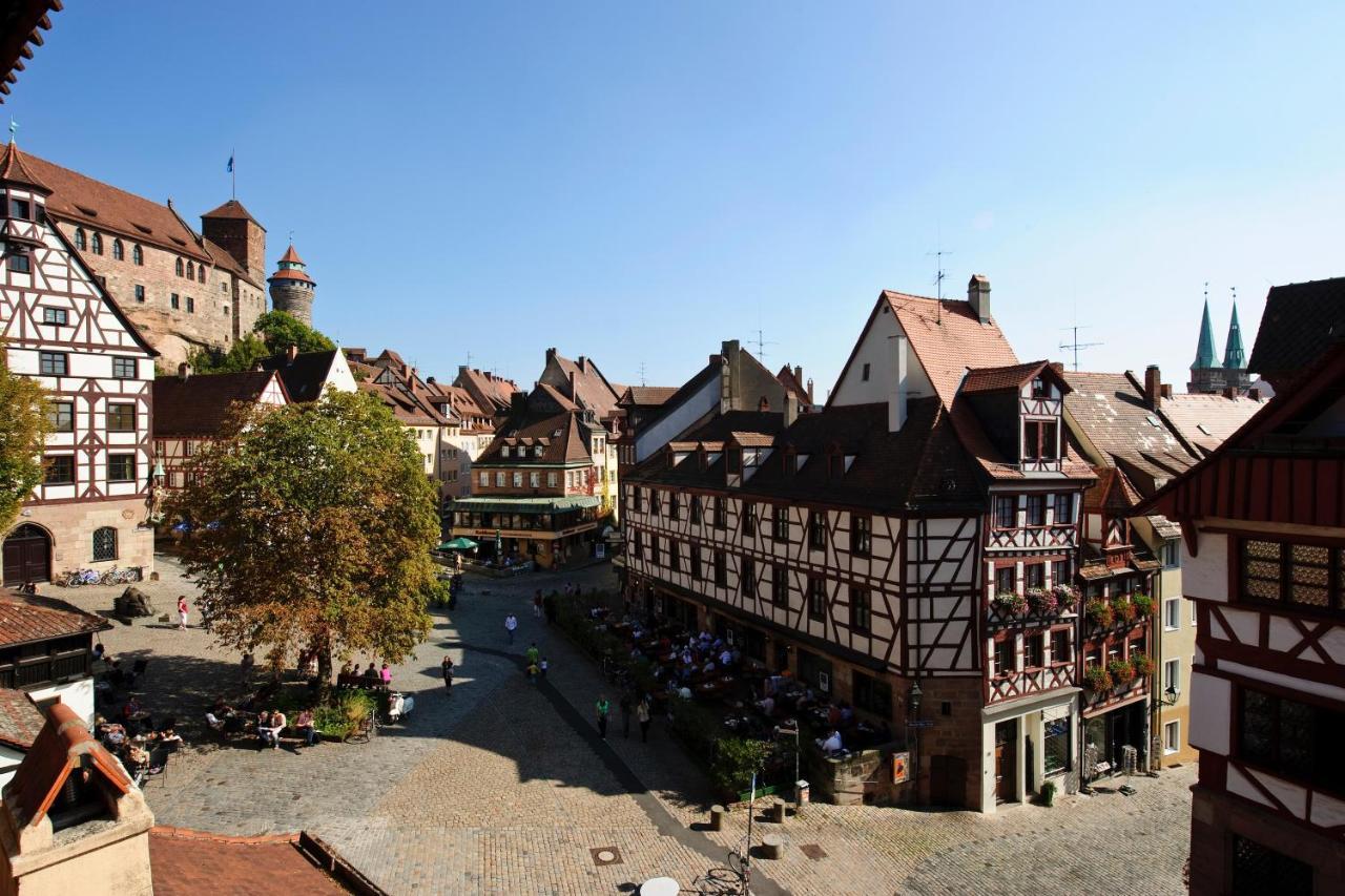 Burghotel Stammhaus Norimberga Esterno foto