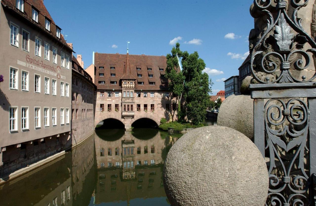 Burghotel Stammhaus Norimberga Esterno foto