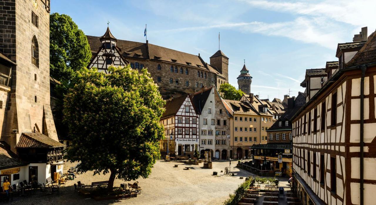 Burghotel Stammhaus Norimberga Esterno foto